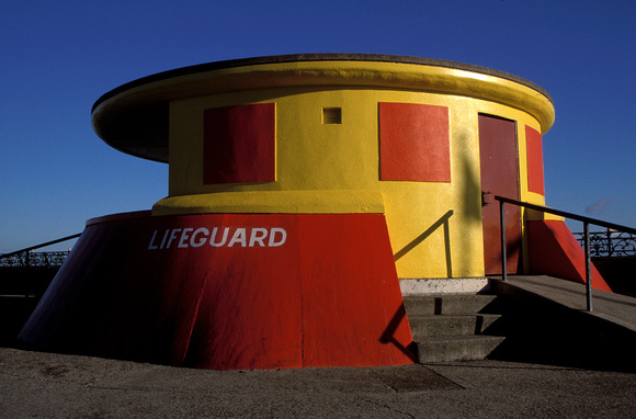Lifeguard station, Bray, Ireland