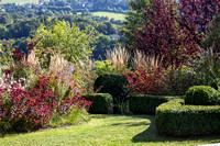 De tuin van Claudine Leclercq in Nessonvaux